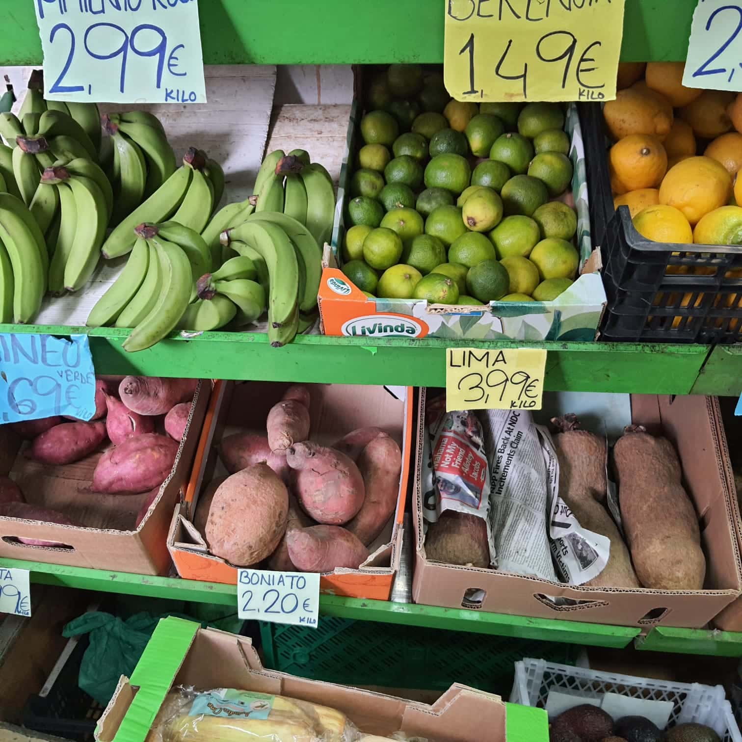 Dominican products in European market.