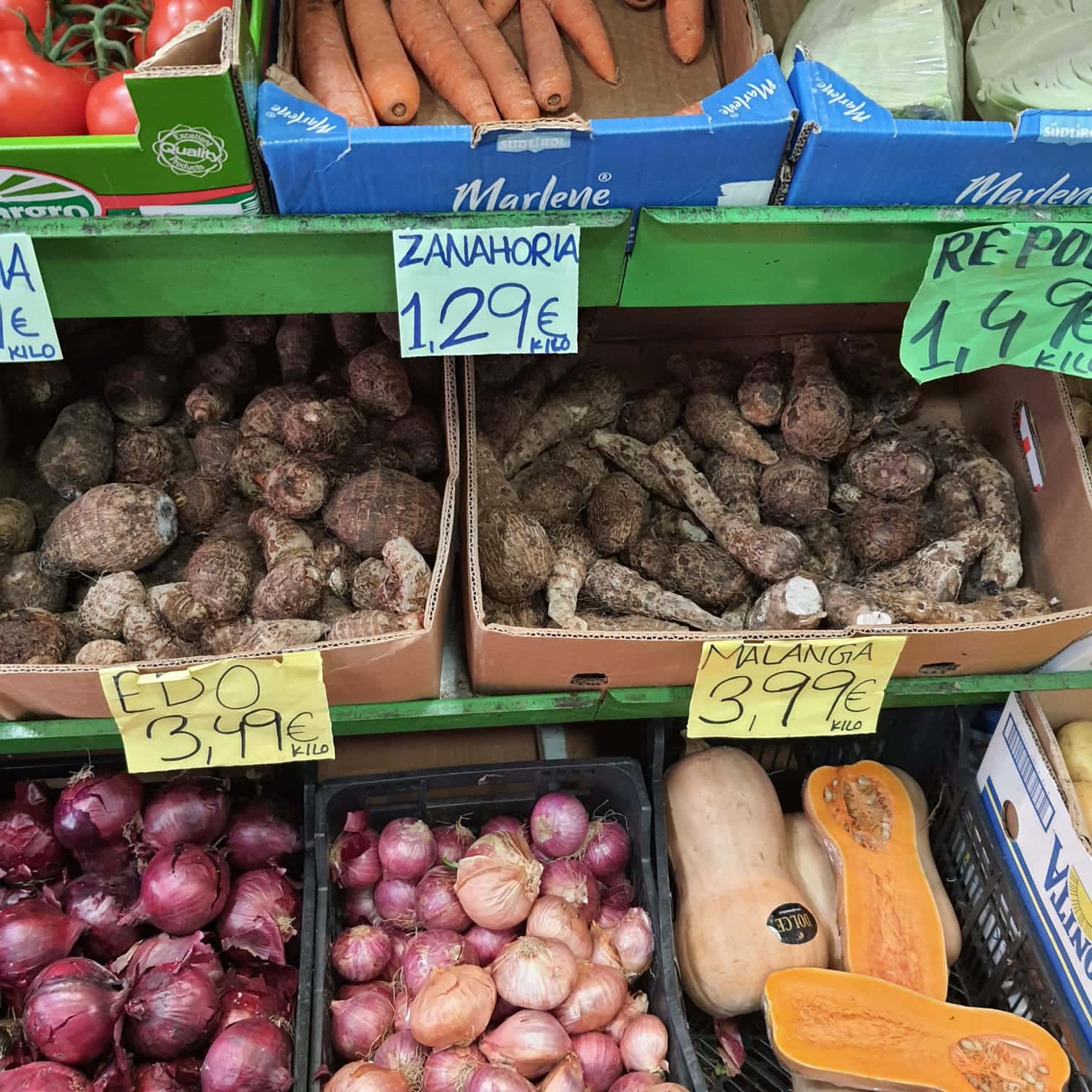 Dominican products in European market.