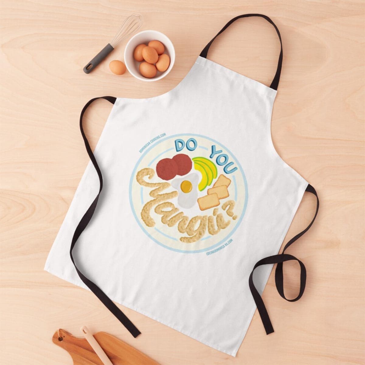 Apron for Dominican moms.