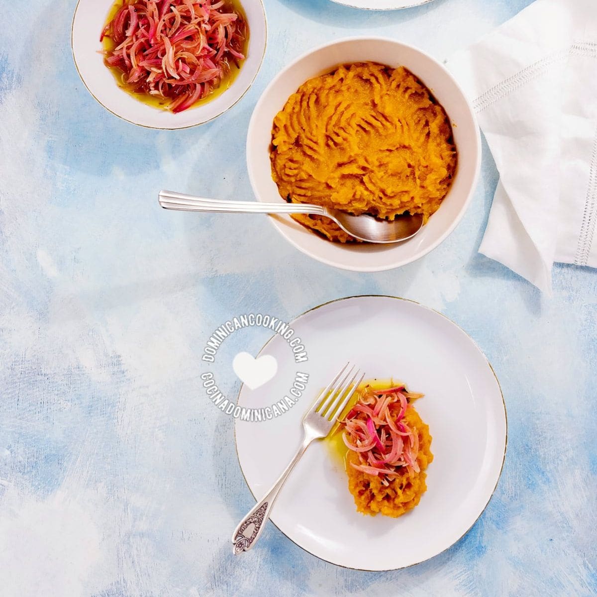 Mazamorra ( Dominican pumpkin mash).