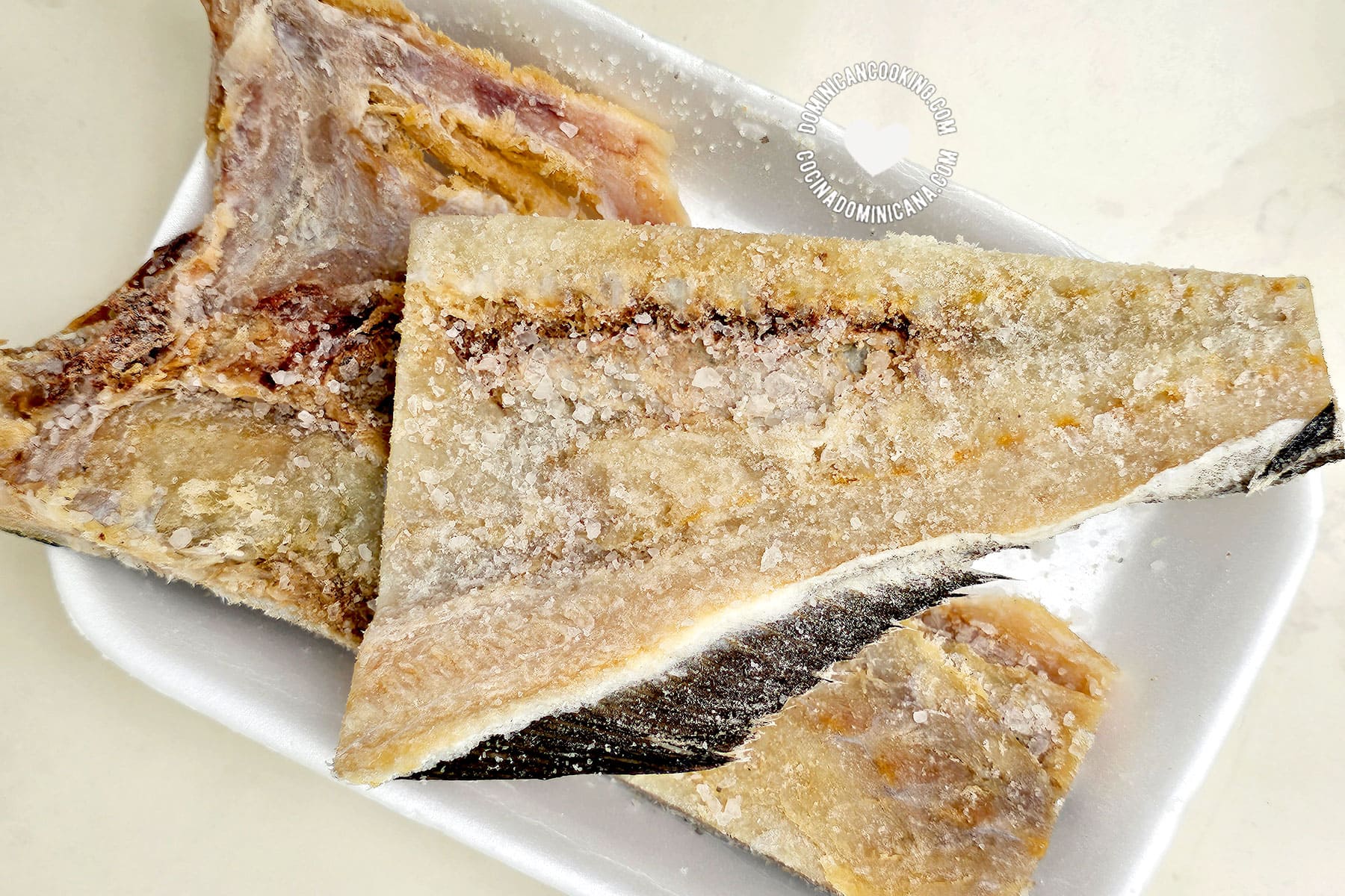 Bacalao (salt codfish).