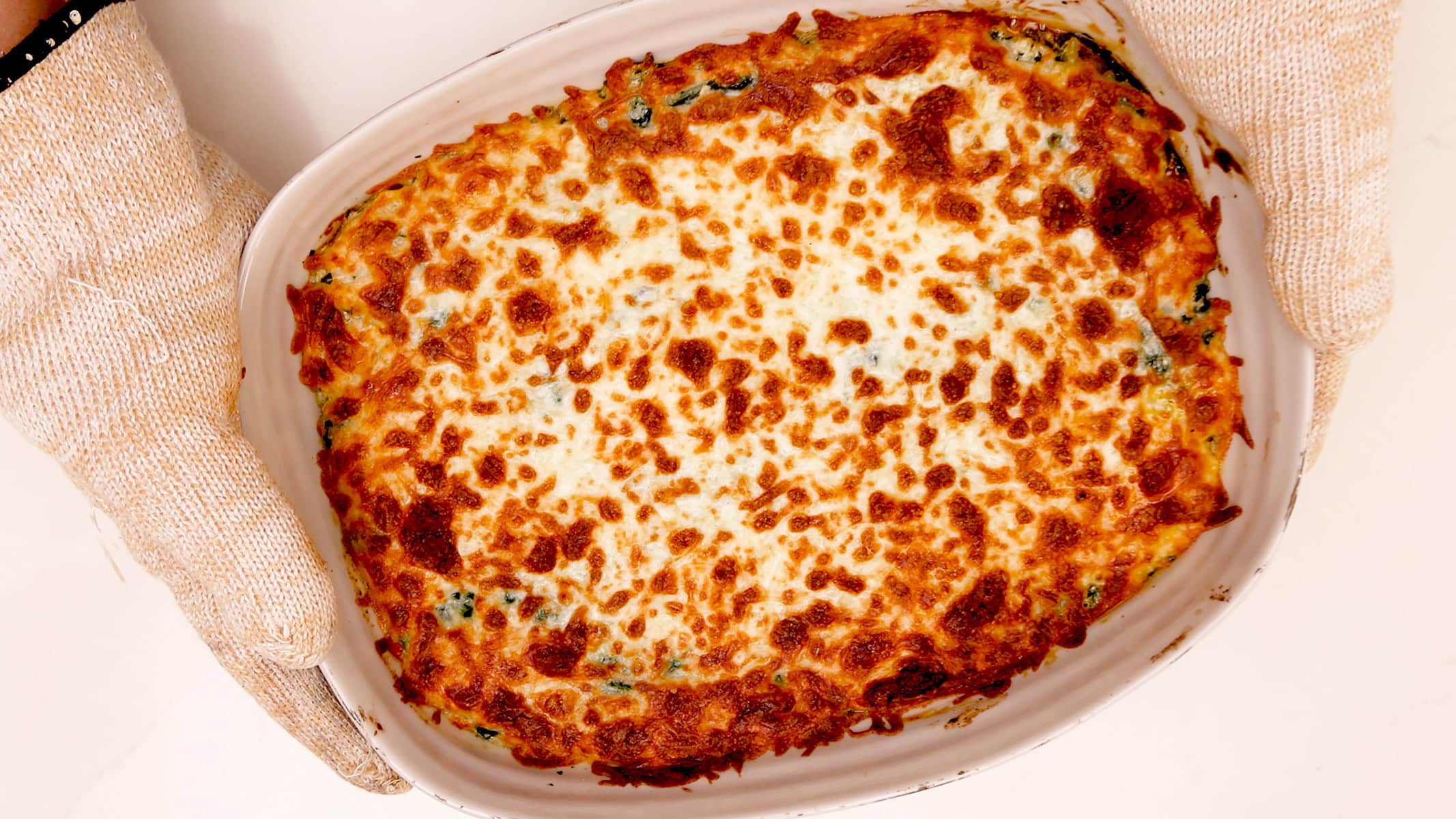 Baked rice casserole.