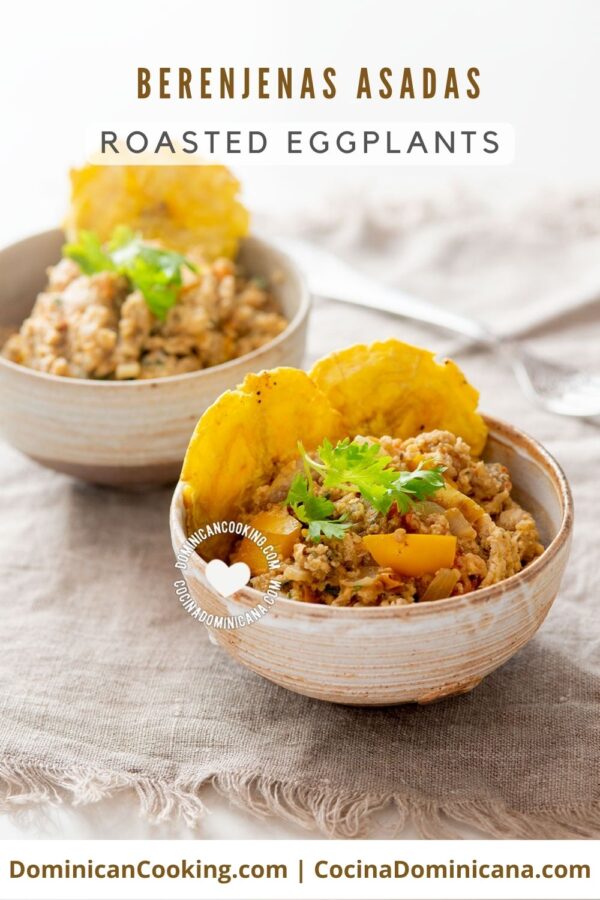 Berenjenas asadas (roasted eggplants) recipe.