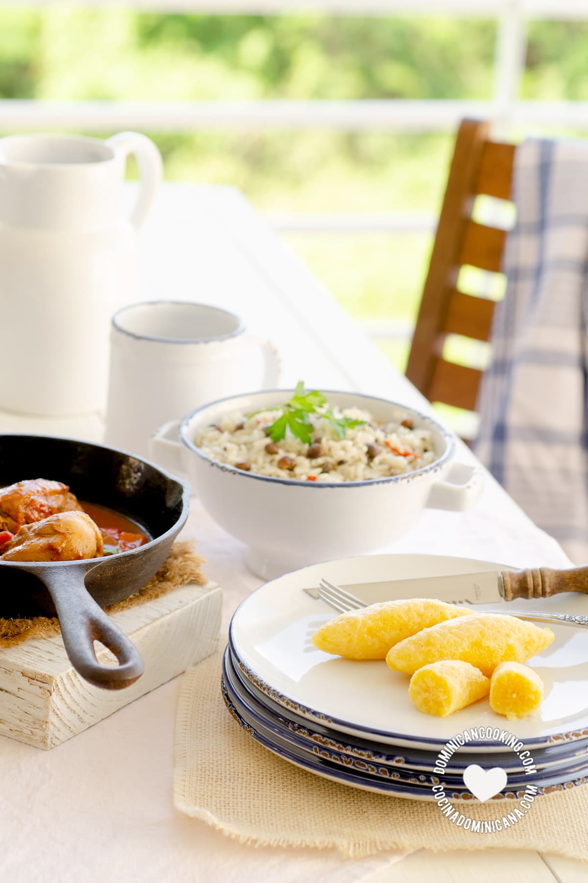 Bollitos de maiz for sancocho.