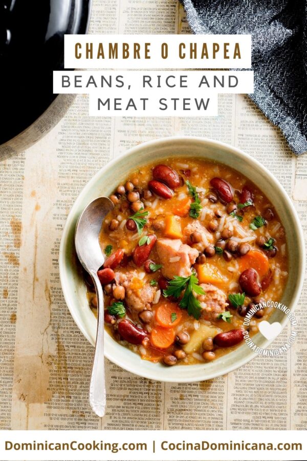 Chambre (legumes and meat stew) recipe.