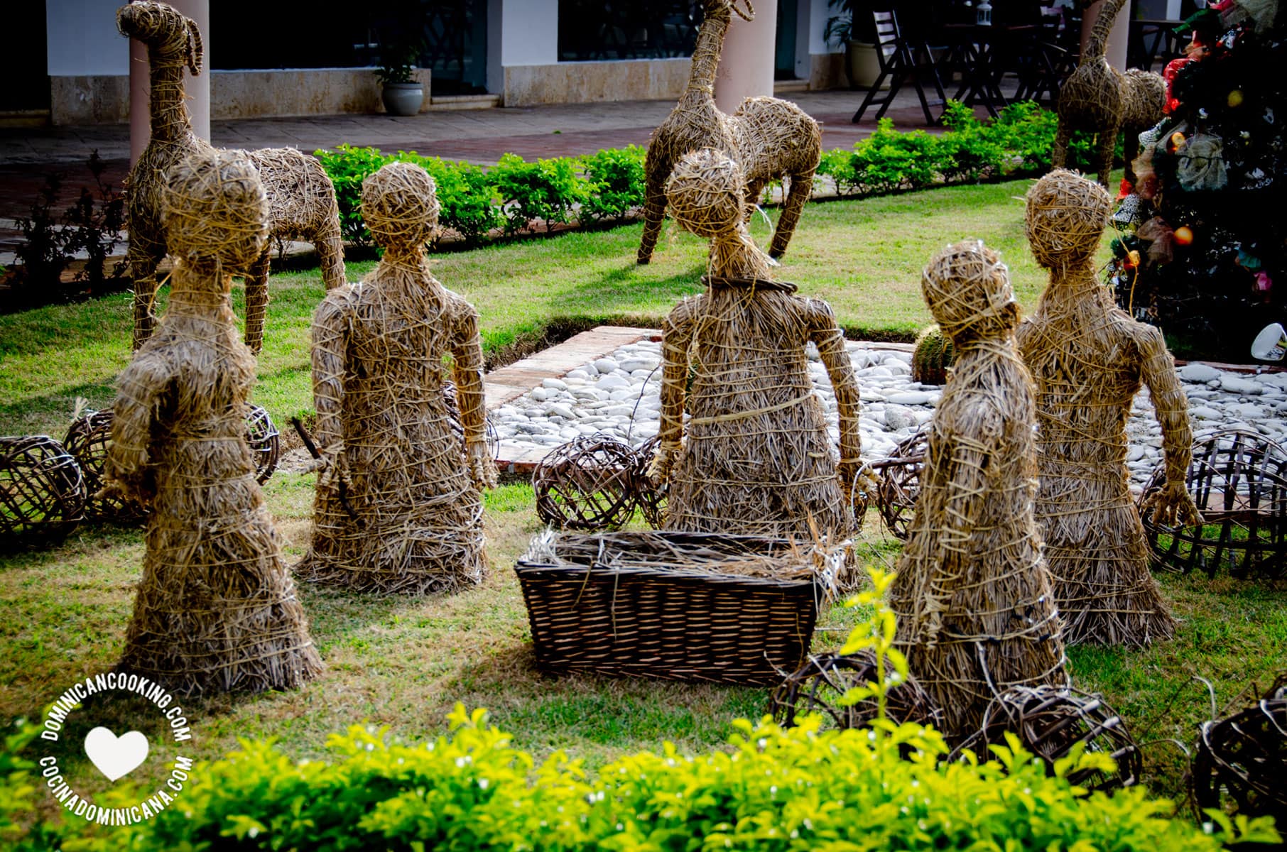 Charamicos: Dominican Christmas ornaments.