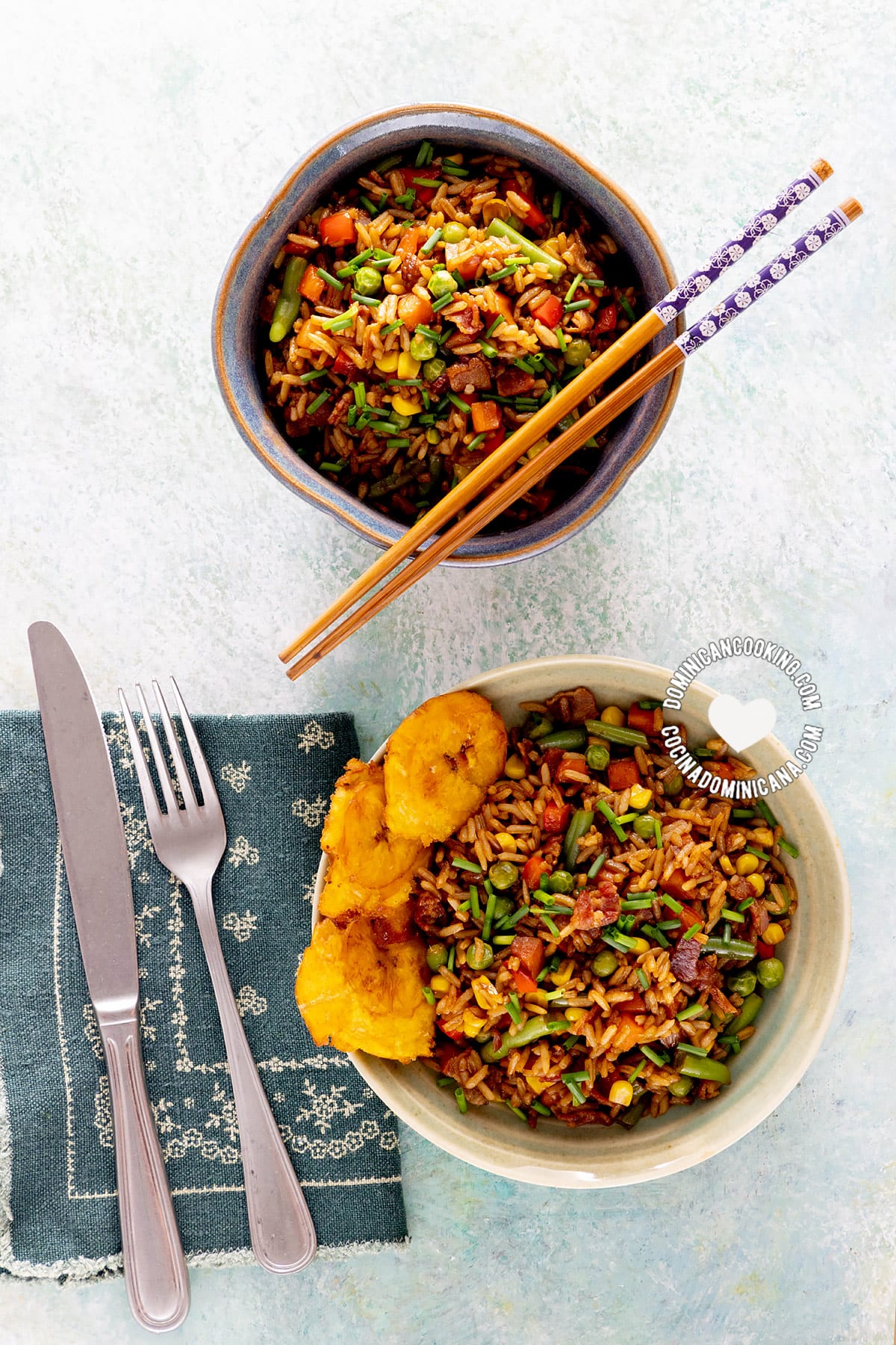 Chofan (Dominican fried rice).