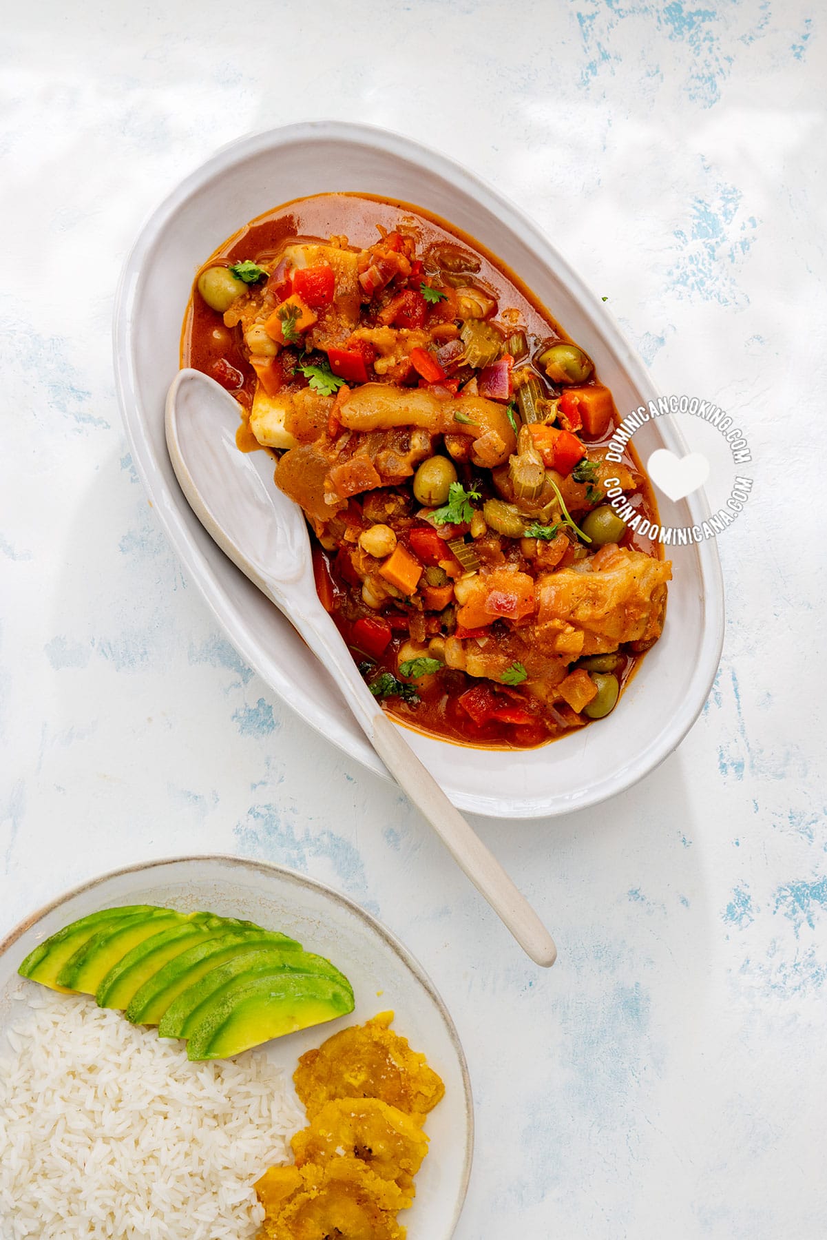 Cocido de paticas (pig feet stew).