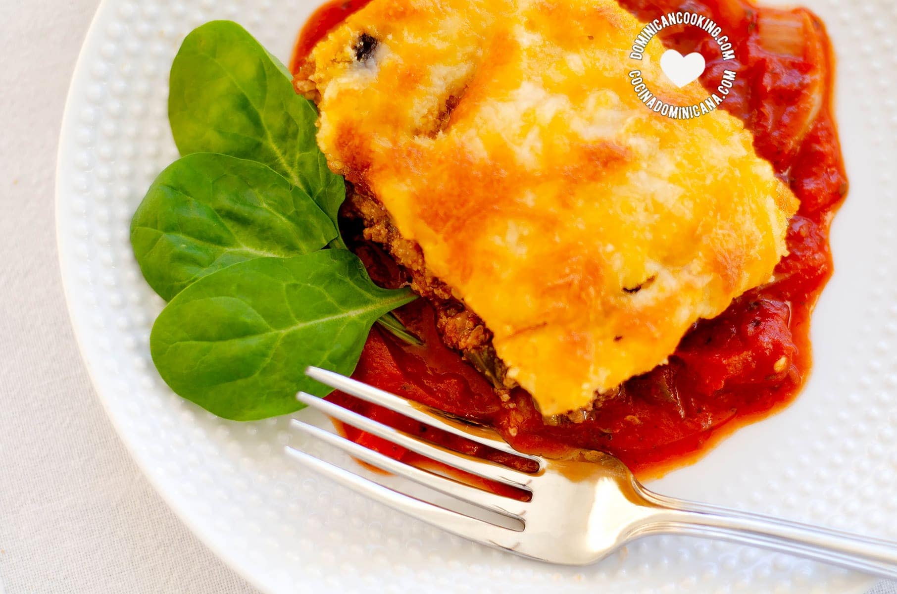 Cornmeal and beef casserole.