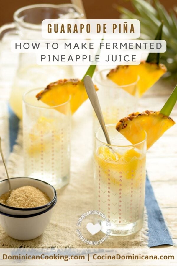 How to make fermented pineapple juice.