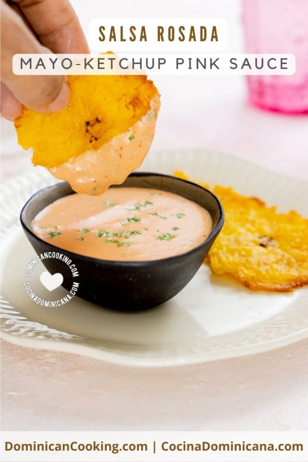 Salsa rosada (mayo ketchup pink sauce) recipe