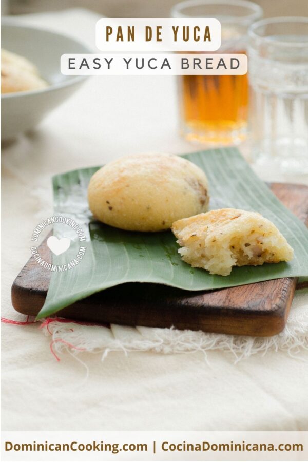 Pan de yuca (easy yuca bread) recipe.