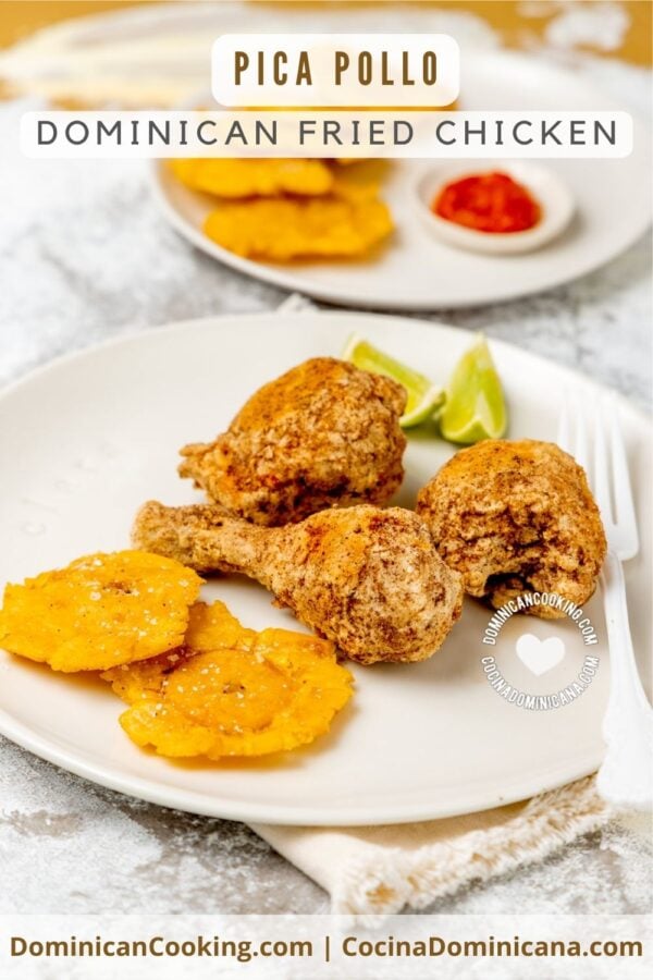 Pica pollo (dominican fried chicken) recipe.