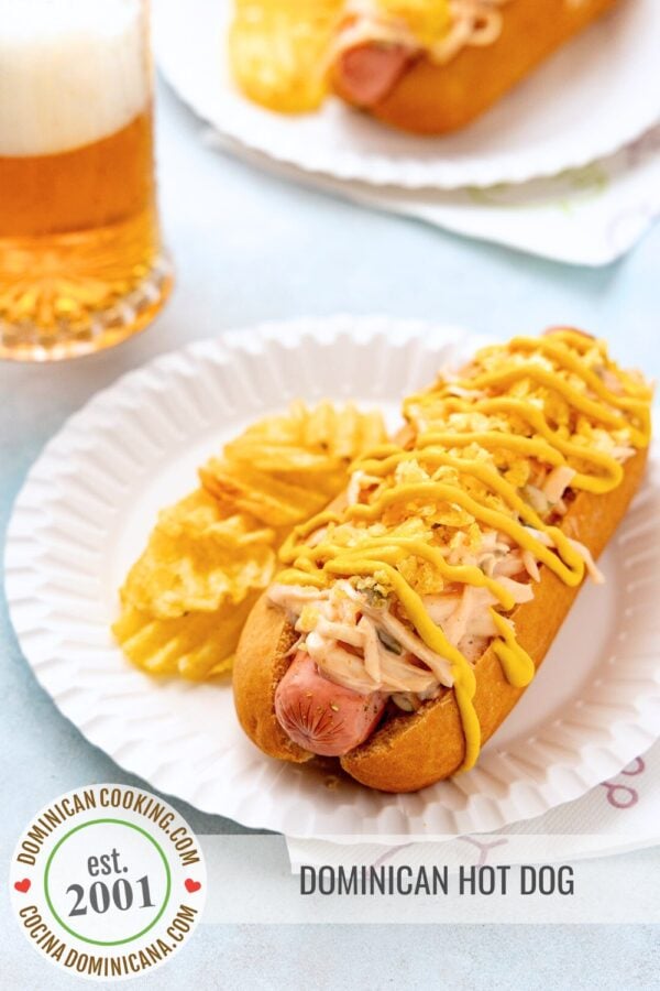 Dominican hot dog.