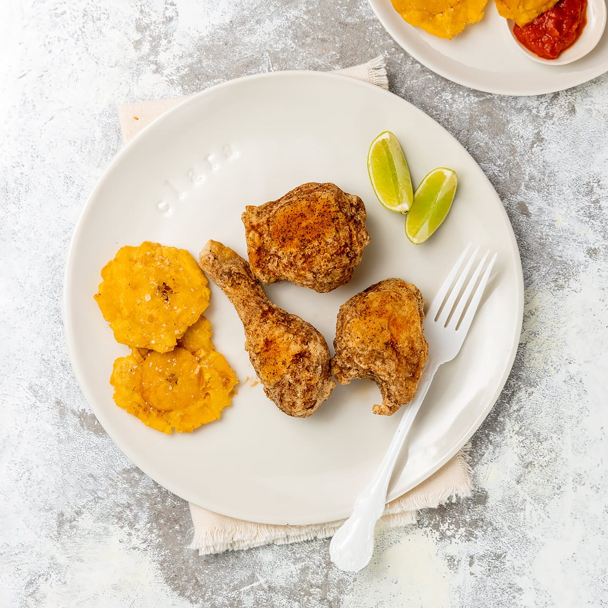 Dominican Pica pollo chicken.