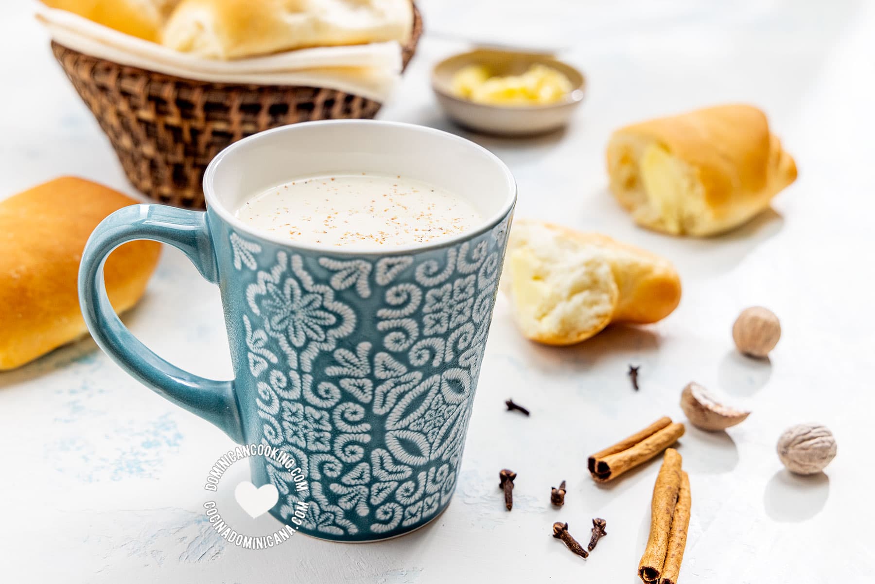 Avena Dominican hot drinkable oatmeal.