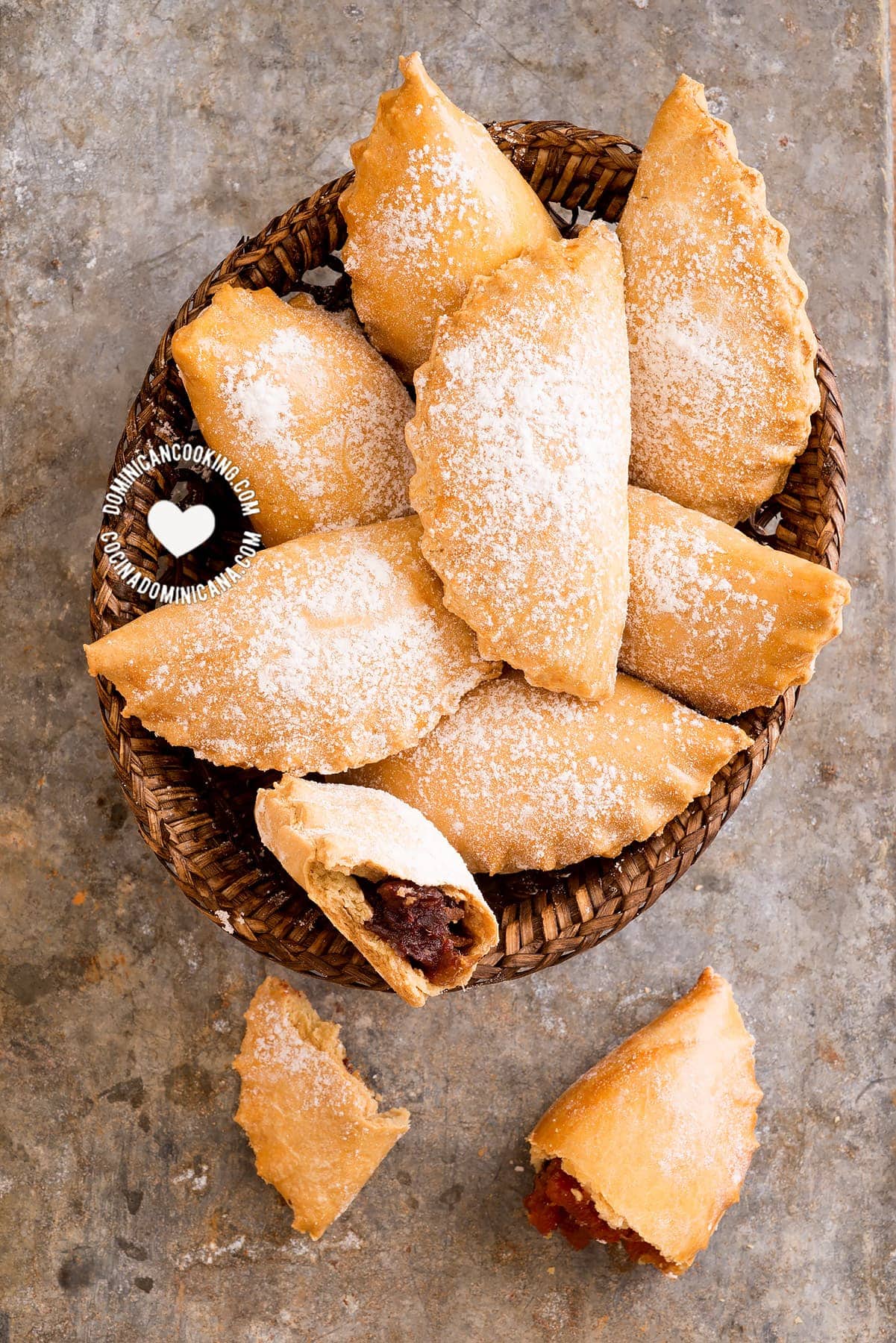 Fruit empanadas.