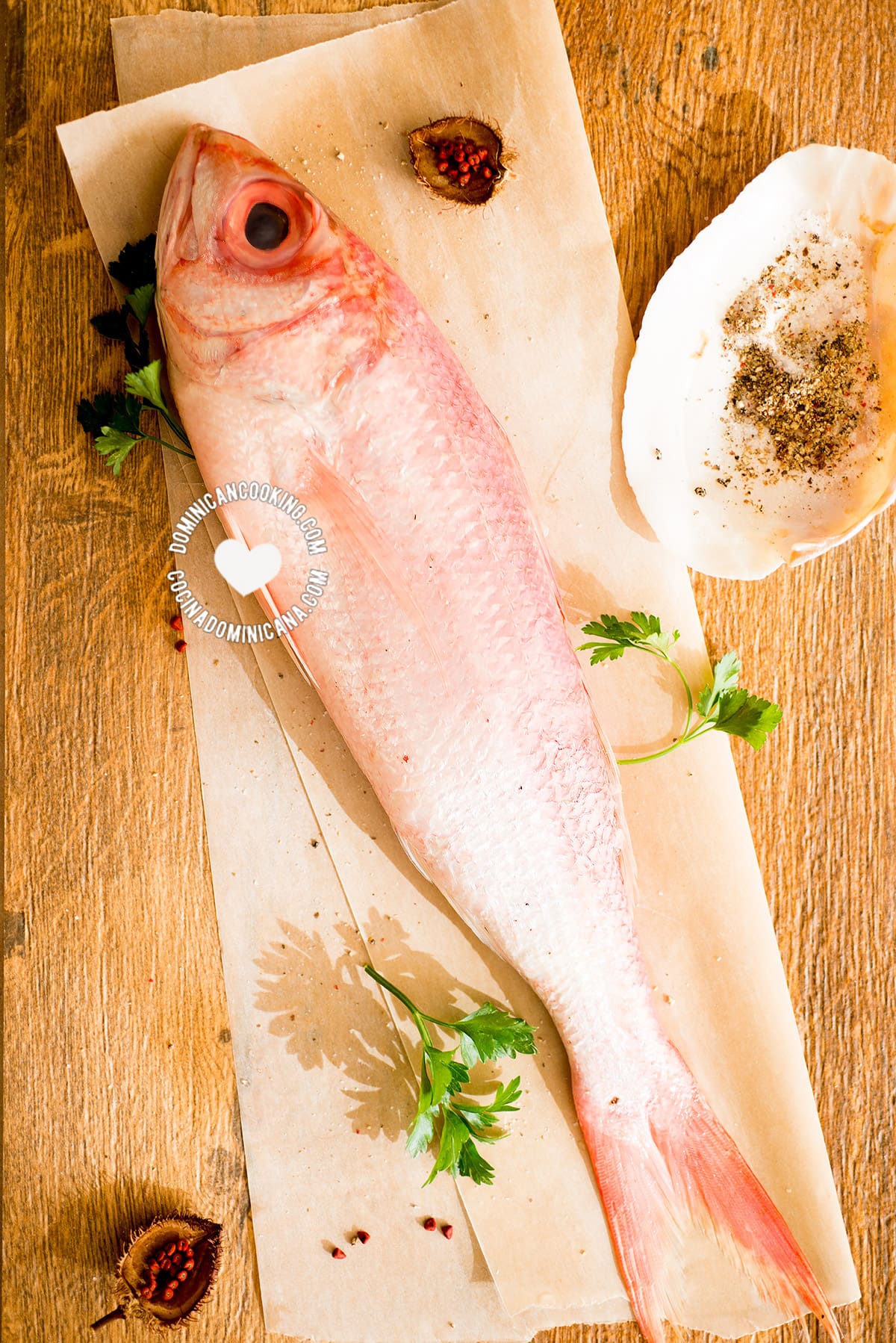 Pescado (chillo, red snapper).