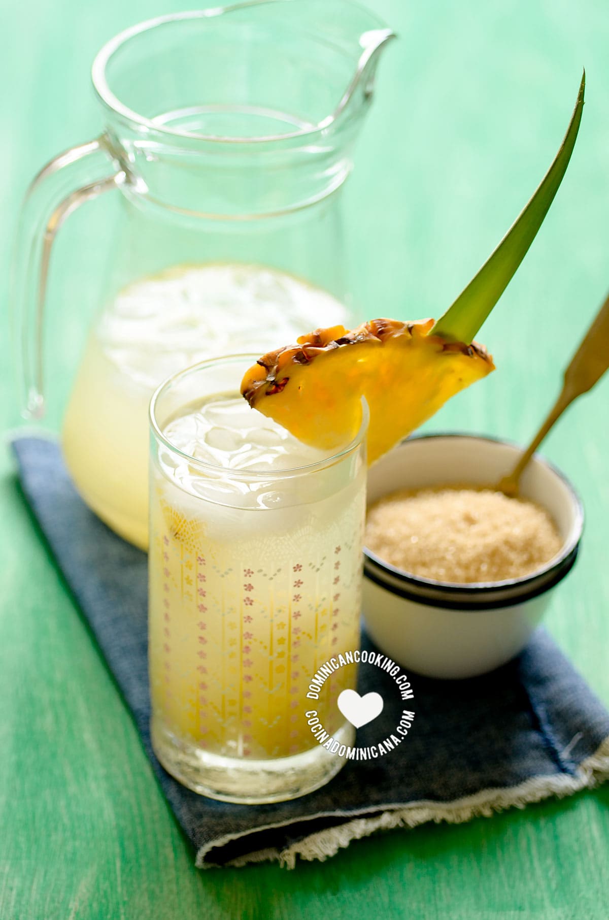 Guarapo de Pi&ntilde;a (Fermented Pineapple Juice)