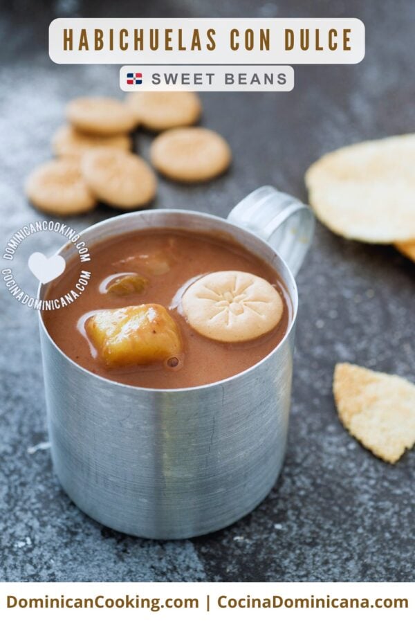 Habichuelas con dulce (Dominican sweet beans).