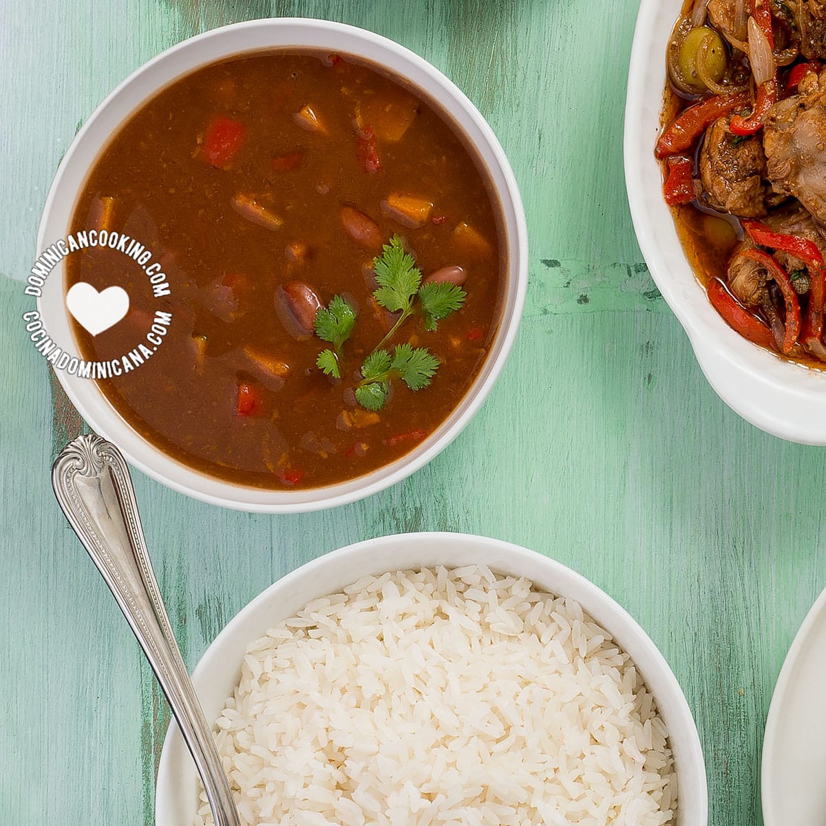 Habichuelas guisadas.