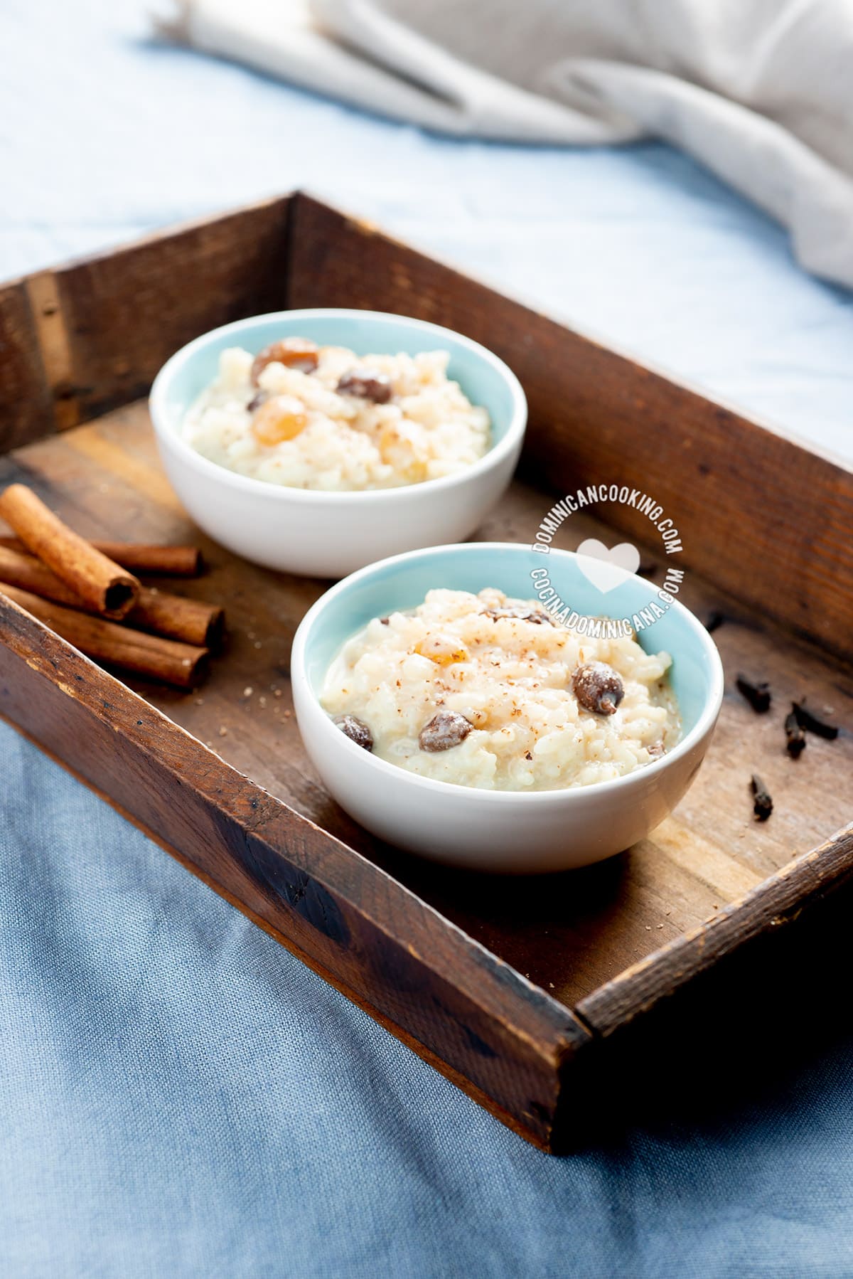 How to make arroz con leche.