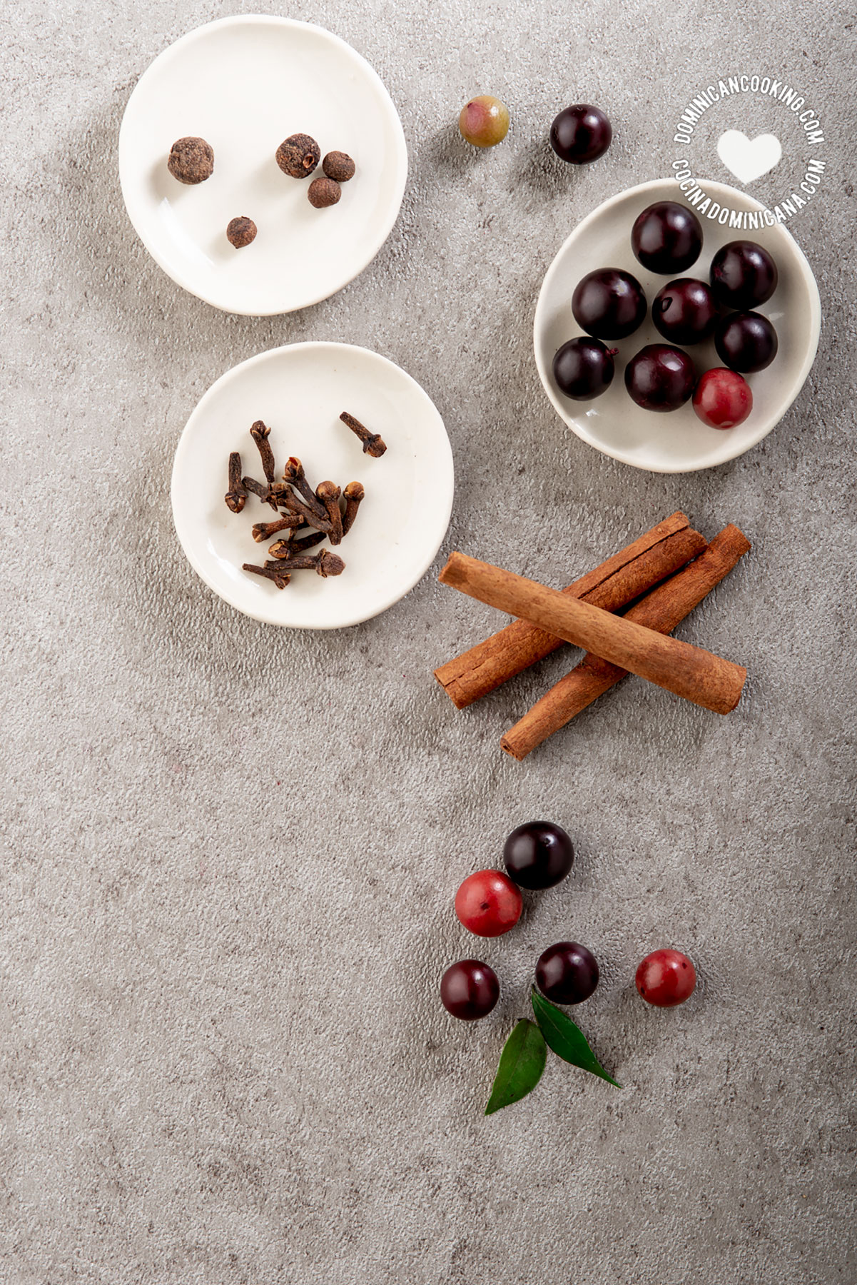 Guavaberry drink ingredients.