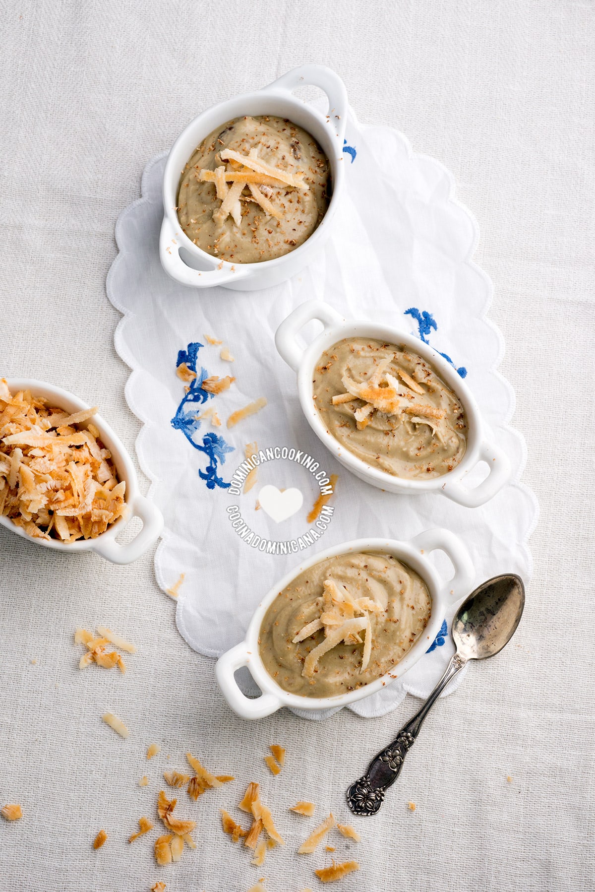 Jalea de batata (Dominican sweet potato pudding).