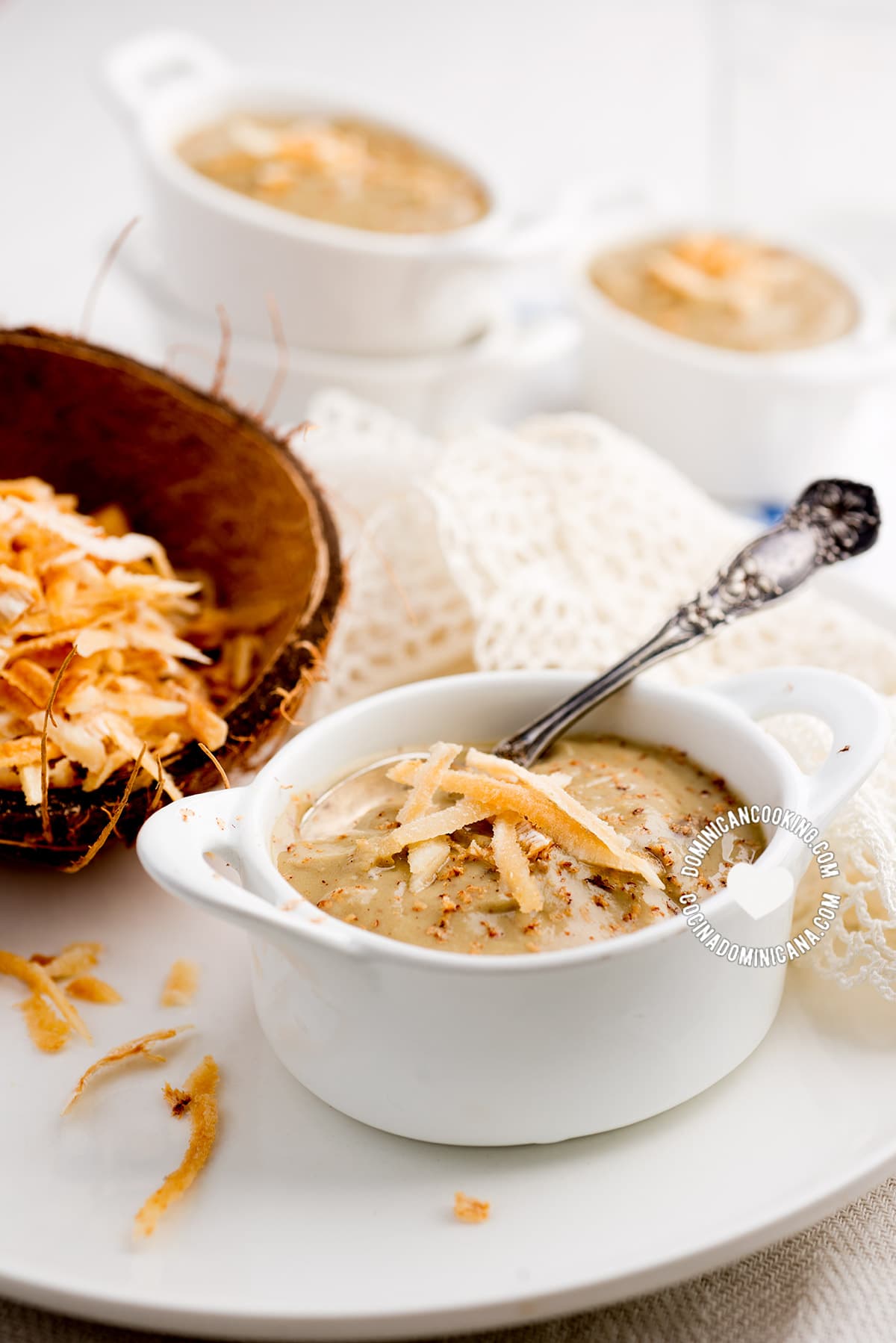 Jalea de batata (Dominican sweet potato pudding).