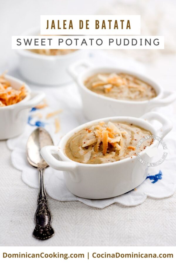 Dulce de batata (dominican sweet potato pudding) recipe.