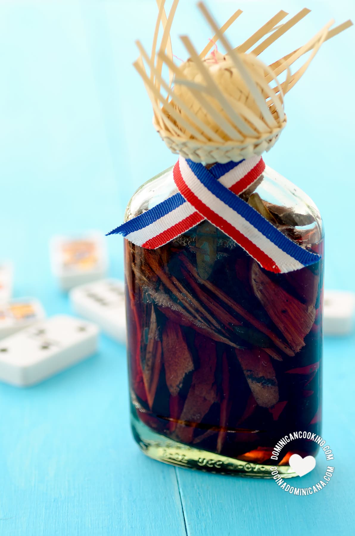 Mamajuana: Dominican drink.