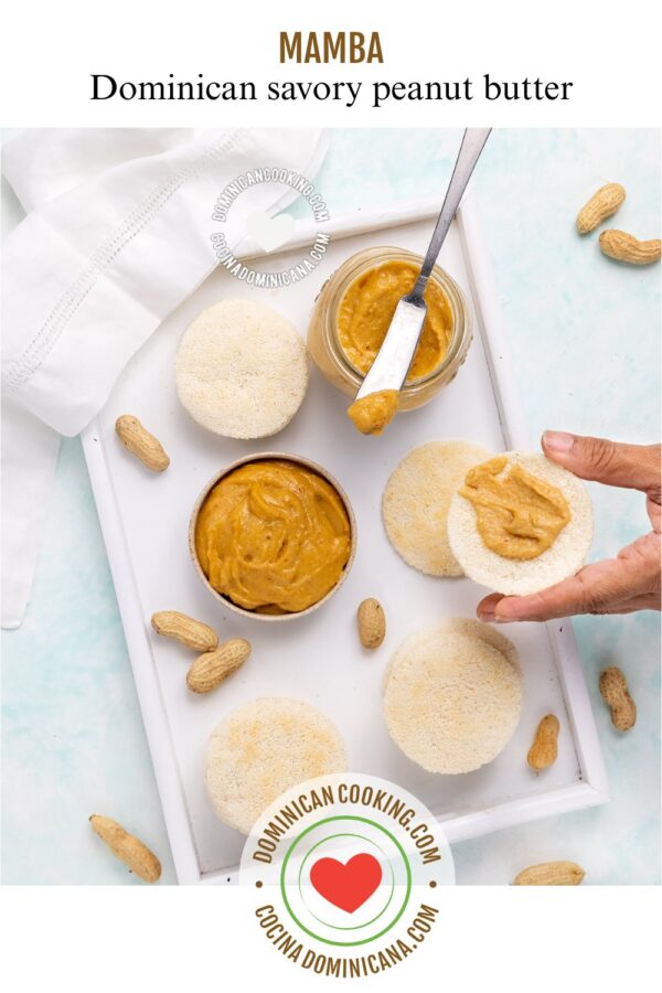 Mambá (spicy and savory peanut butter).