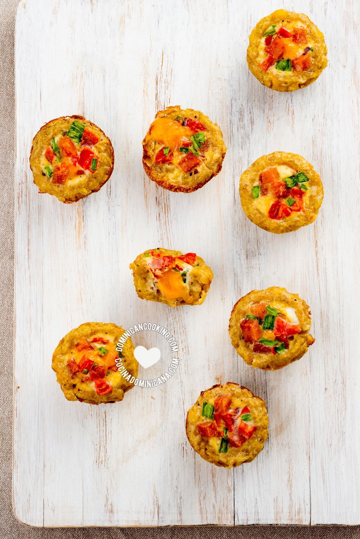 Mangú (plantain) breakfast bites.