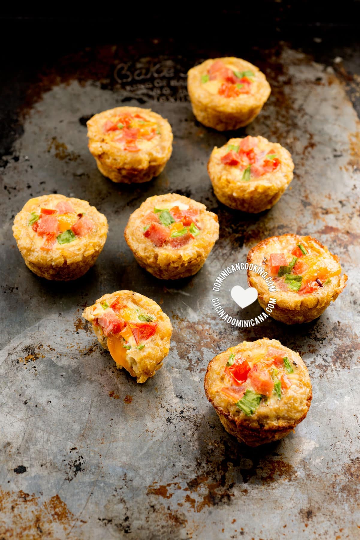Mangú (plantain) breakfast bites.