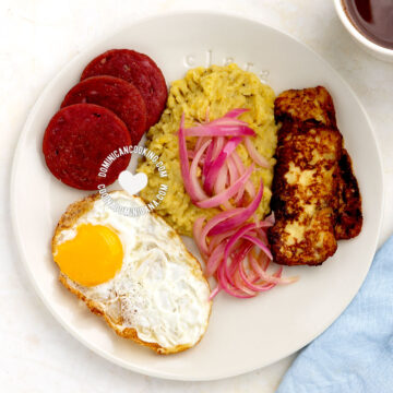 Mangu dominicano.