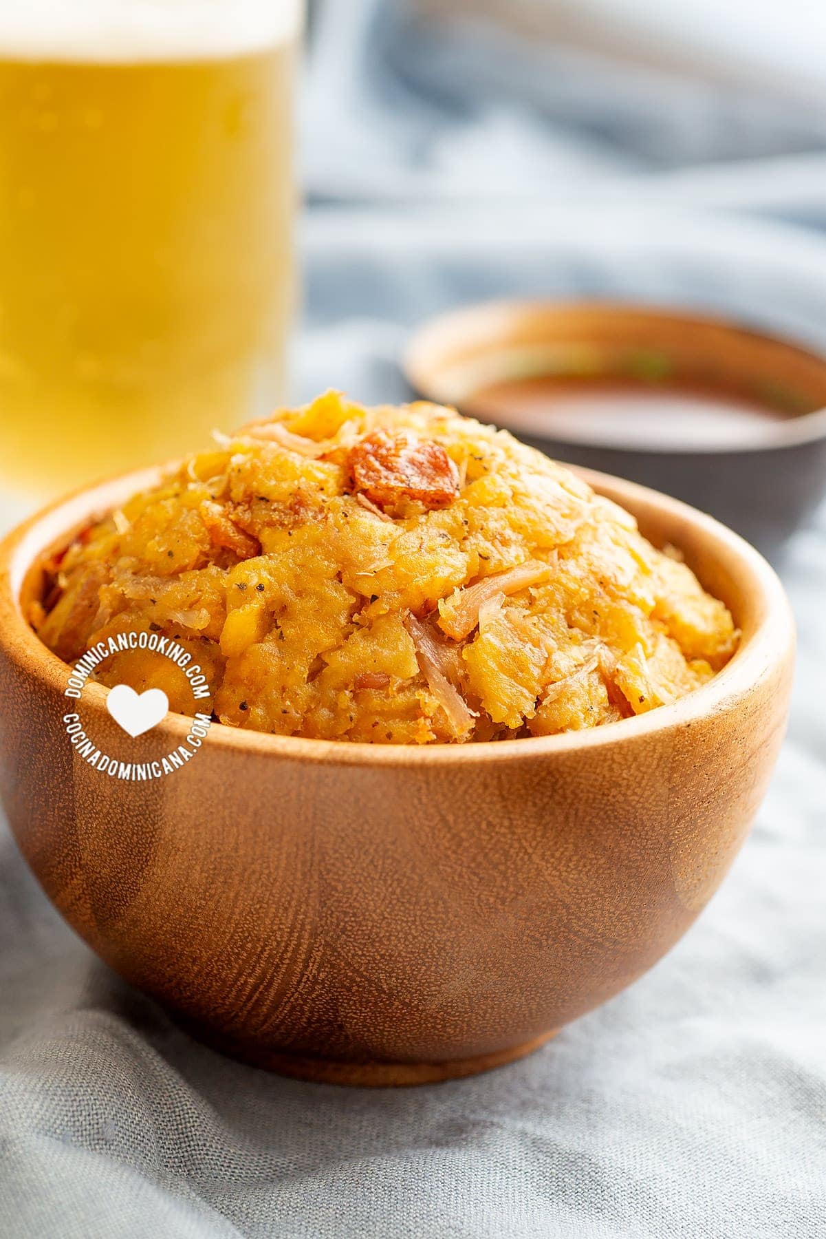 Traditional Puerto Rican mofongo.