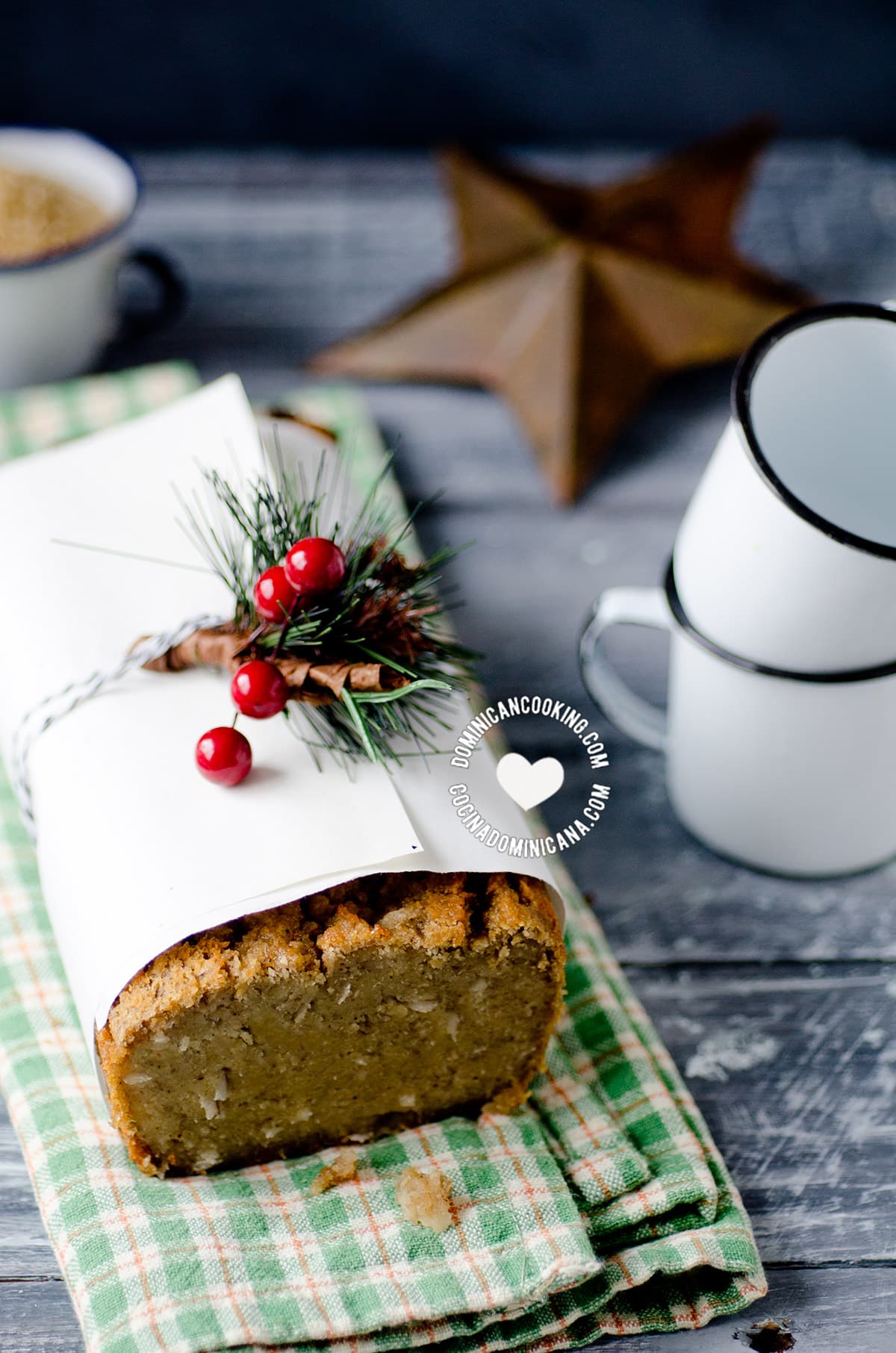 Pan de batata (sweet potato cake).