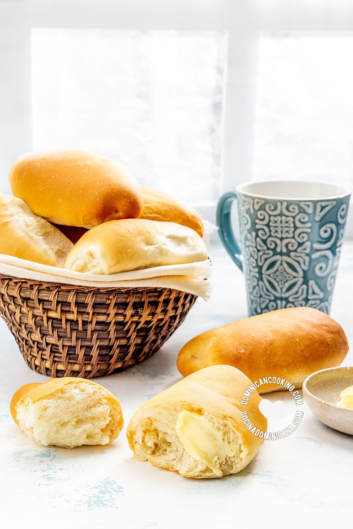 Pan sobao dominicano.