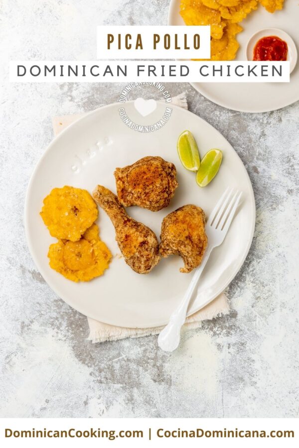 Pica pollo (Dominican fried chicken) recipe.