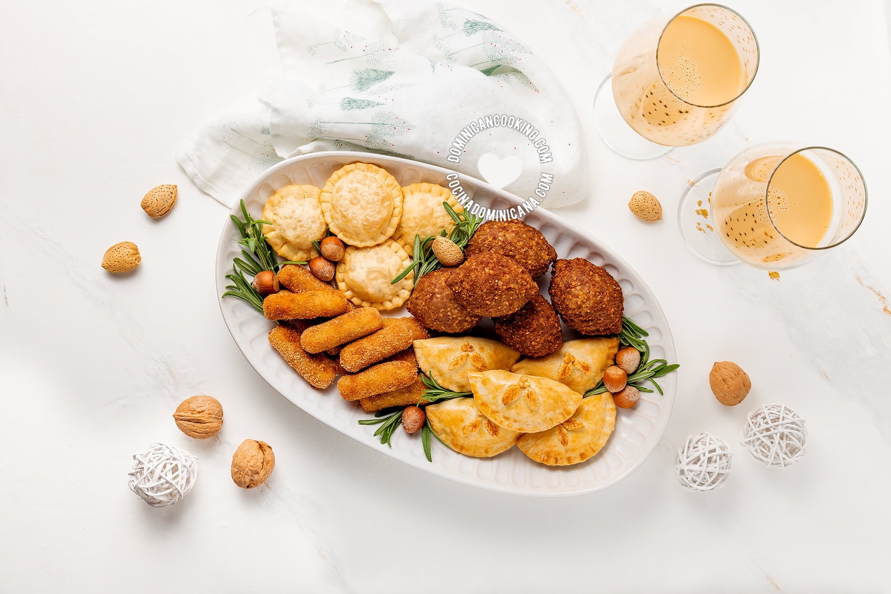 Dominican Christmas food.