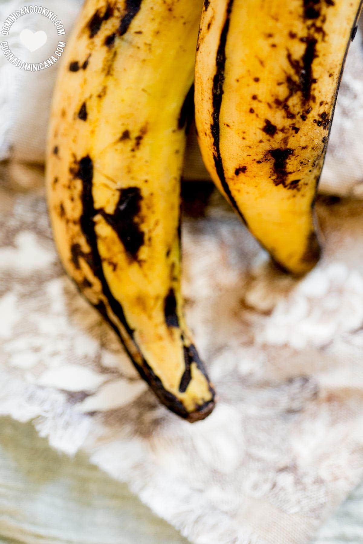 Ripe plantain.