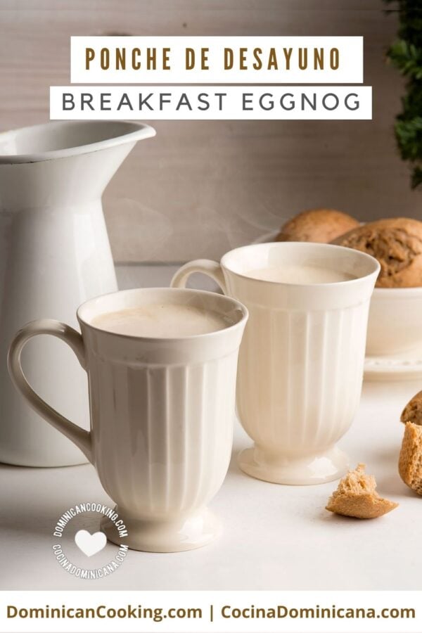 Breakfast eggnog recipe.