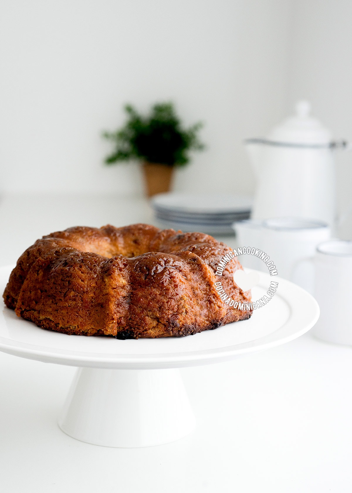 Dominican pudin de pan.