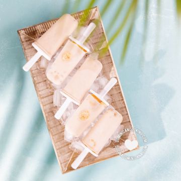 Paleta de habichuela con dulce