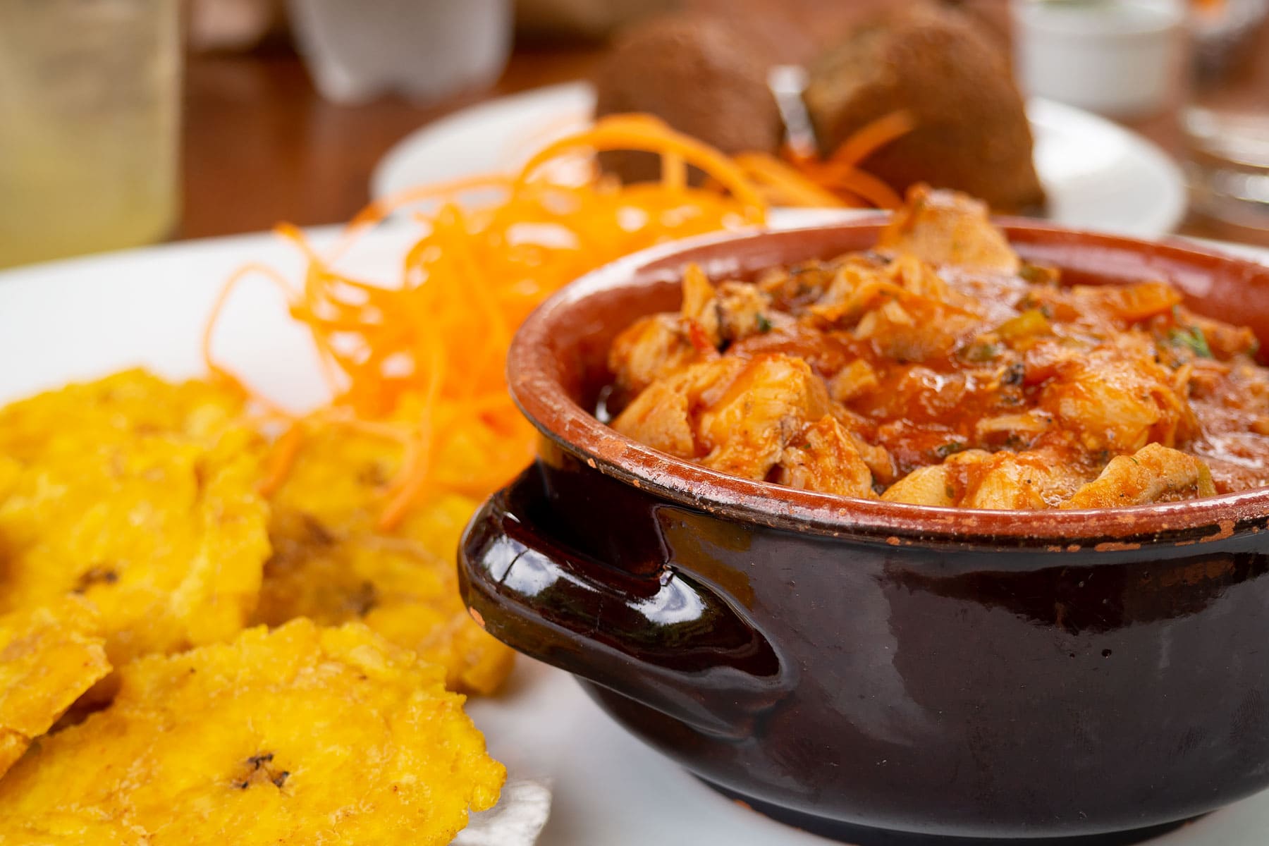 Dominican restaurant food.