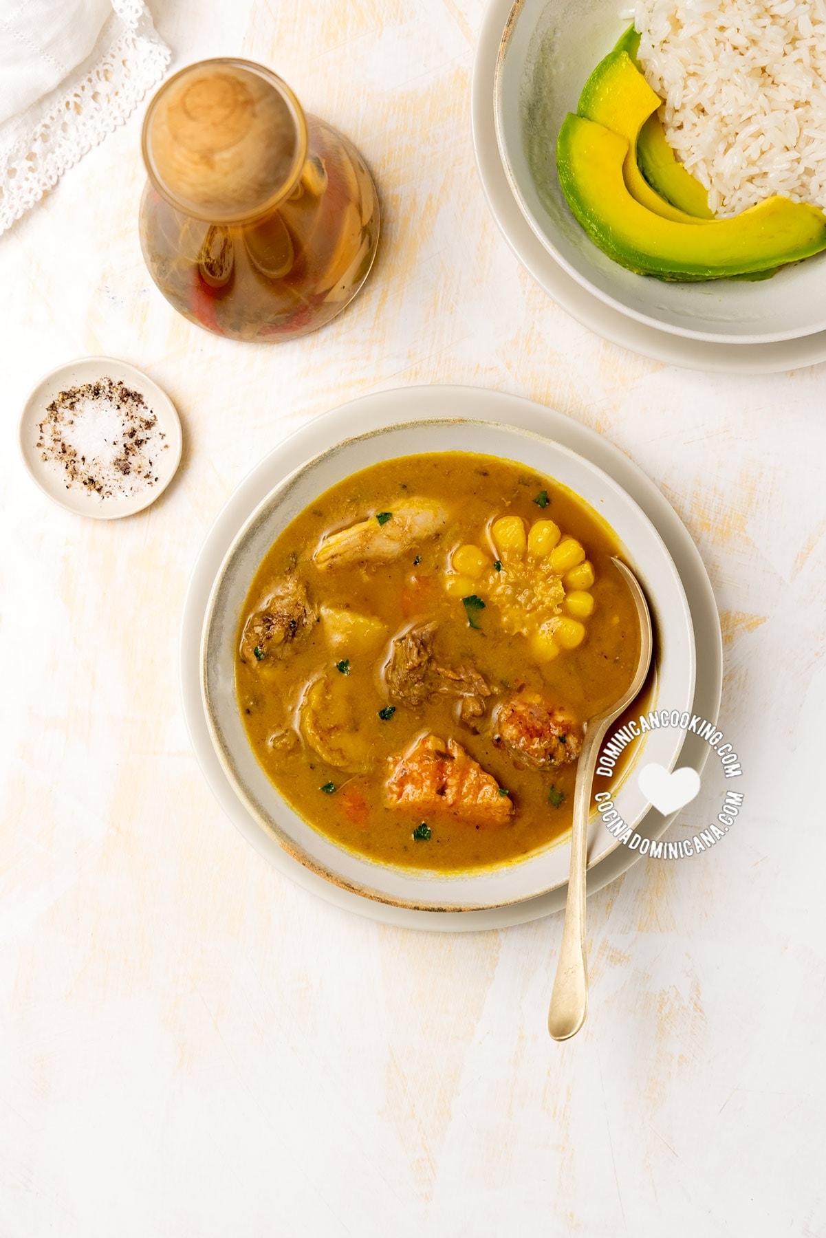 Sancocho dominicano.