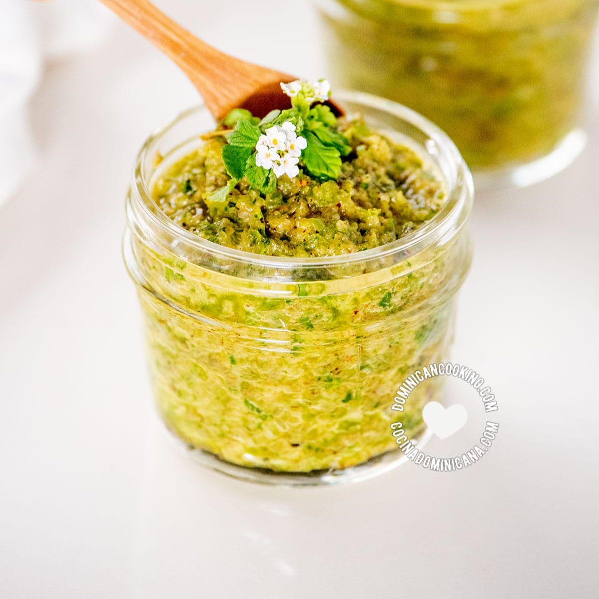 Sazon-sofrito dominicano (seasoning-homemade ).