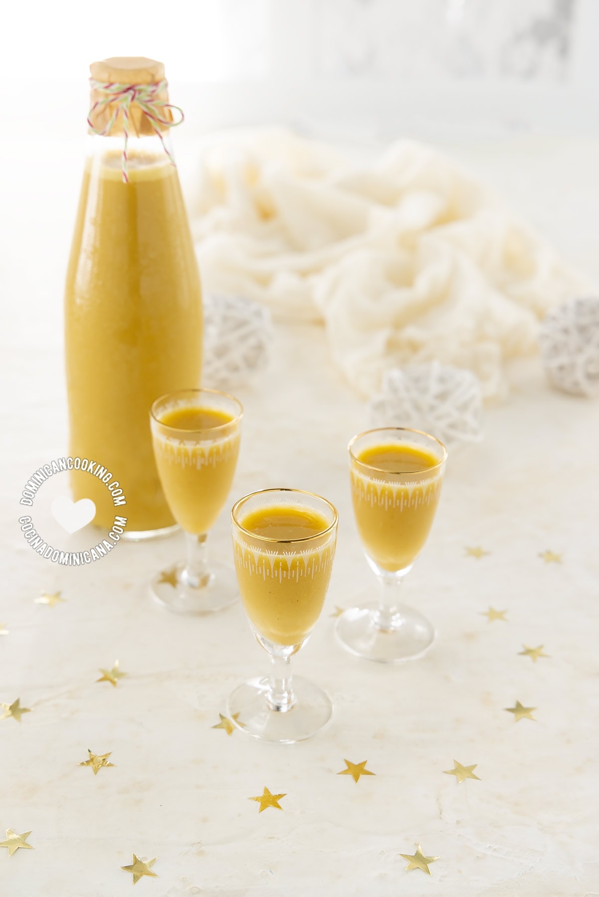 Pumpkin vegan eggnog.