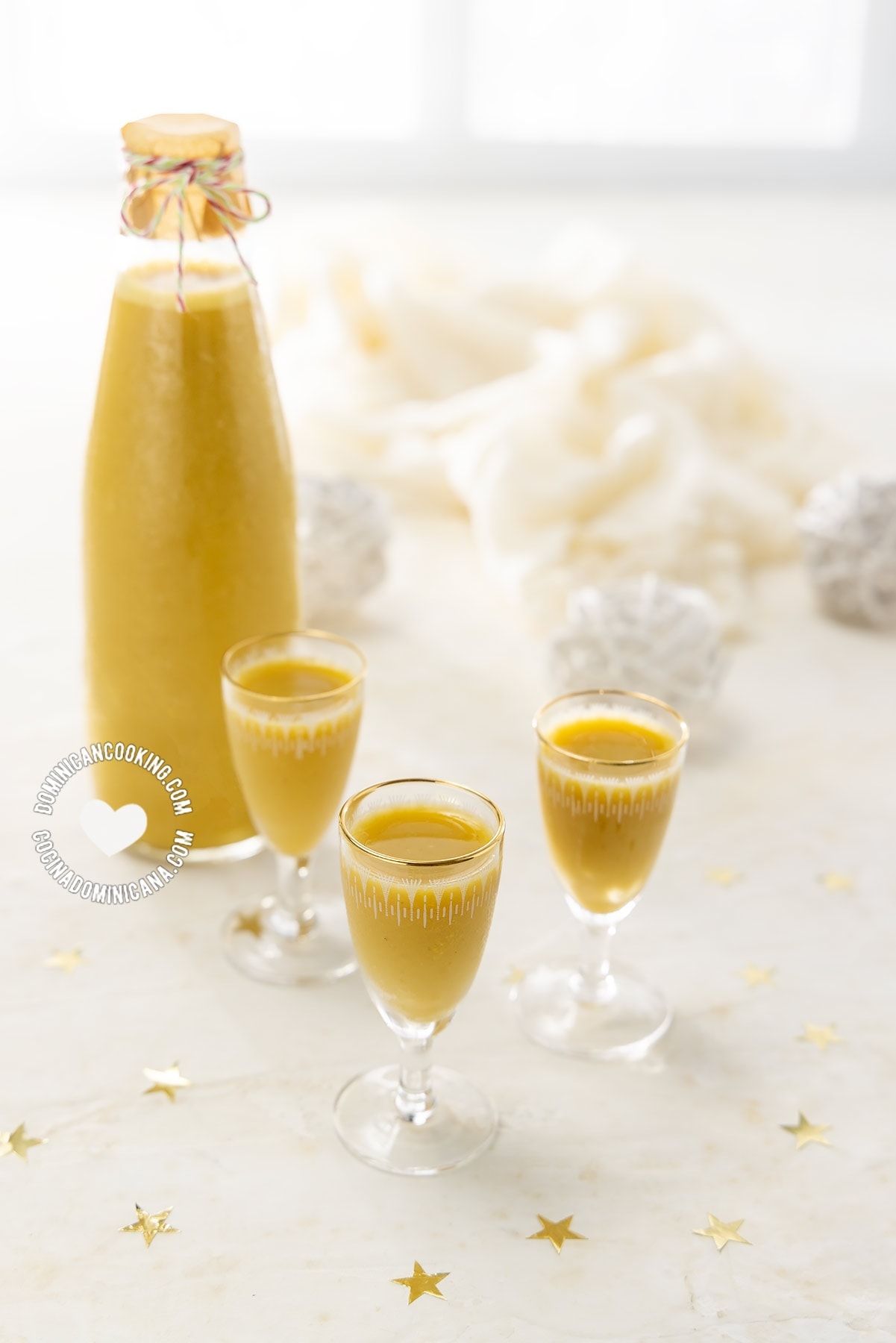 Pumpkin vegan eggnog.