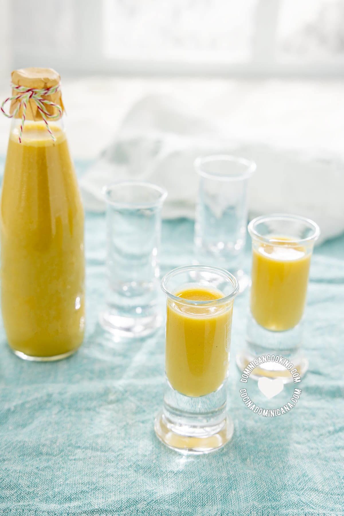 Pumpkin vegan eggnog.